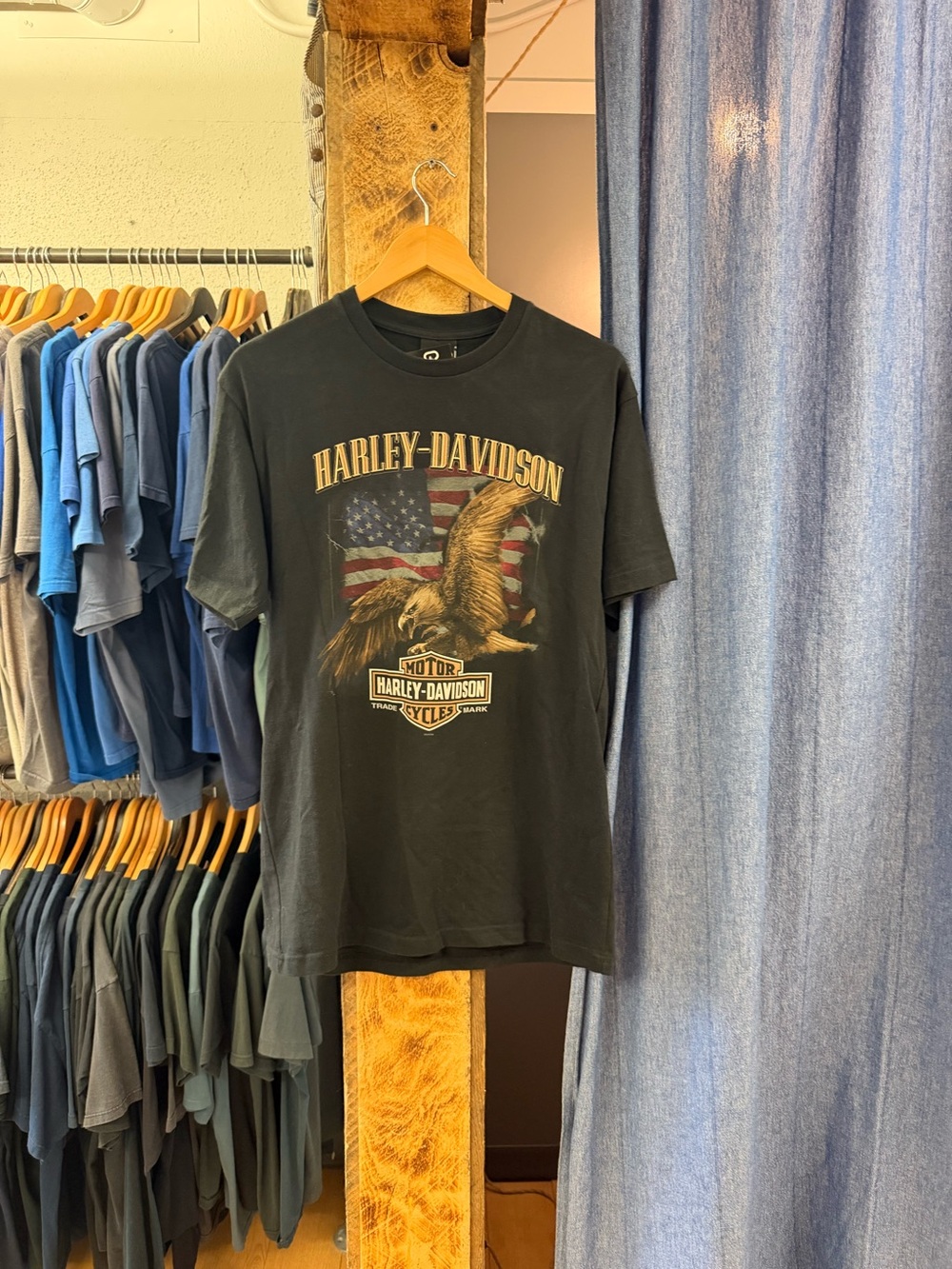 Harley-Davidson Men’s Black Eagle Graphic T-Shirt